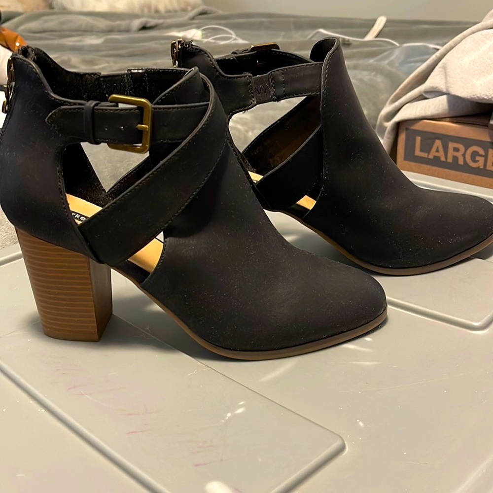 New Black Booties